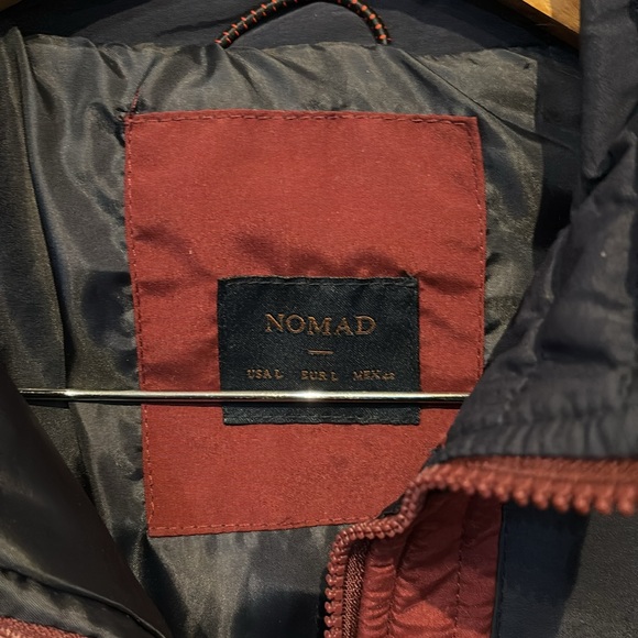 Nomad Size L Maroon & Navy Quilted handsome layer - Picture 2 of 5